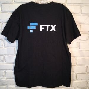 FTX Logo T-Shirt FTT Cryptocurrency Trading gift Tee M/L